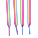 25 Pairs Pansexual Flag Striped Shoe Laces - We are Pride