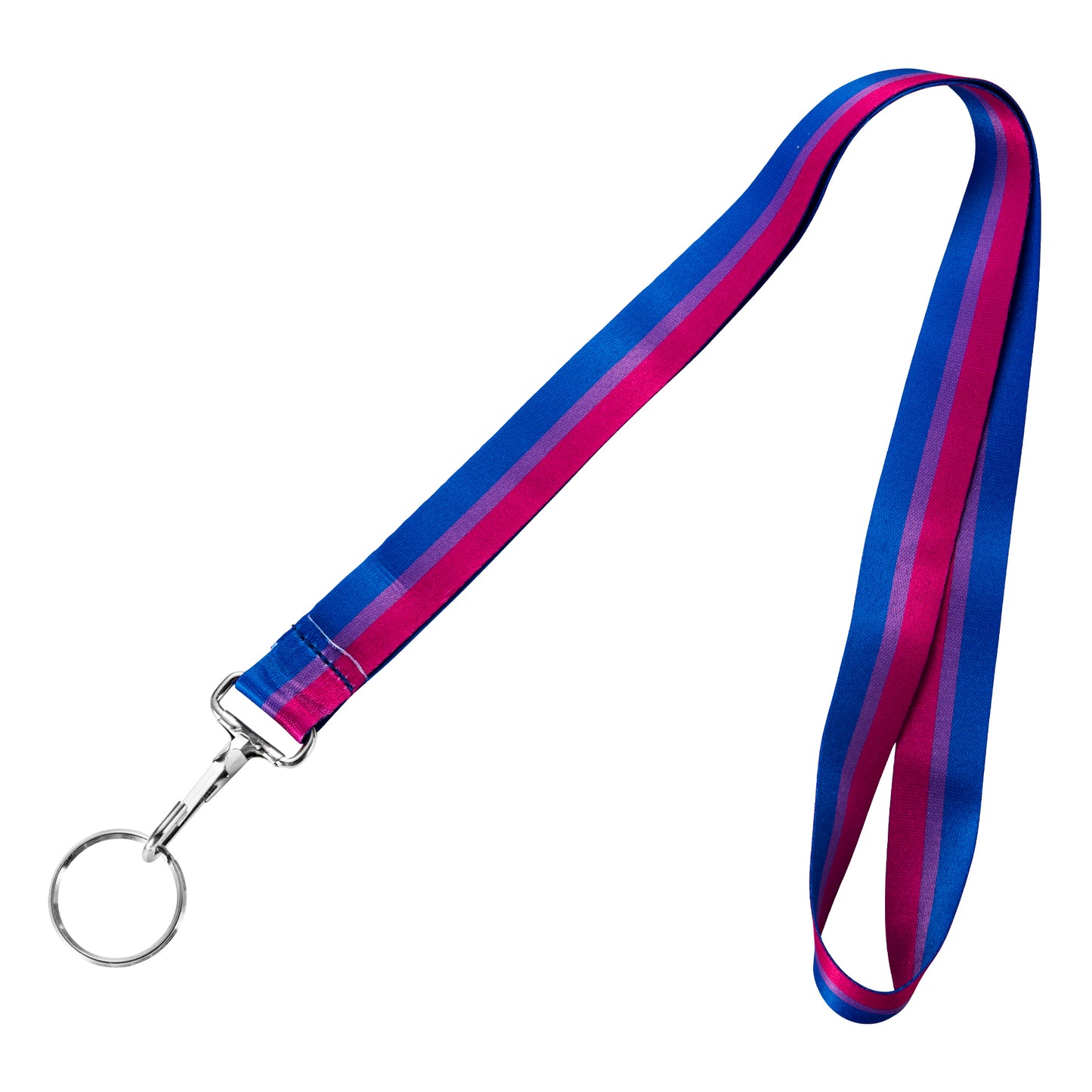 Bisexual Striped Lanyards LGBTQ Gay Pride Awareness