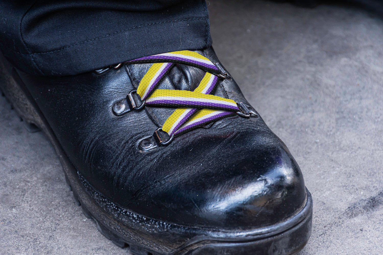 Nonbinary Pride Shoelaces Wholesale, Gay Pride Nonbinary Flag Laces