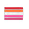 Rectangle Lesbian Sunset Flag Pins, Bulk LGBTQ, Gay Pride Jewelry