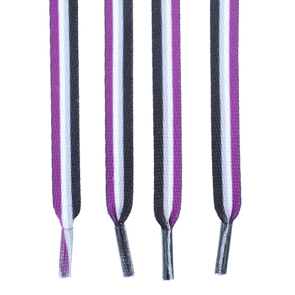 Asexual Pride Shoelaces Wholesale, Gay Pride Asexual Flag Laces