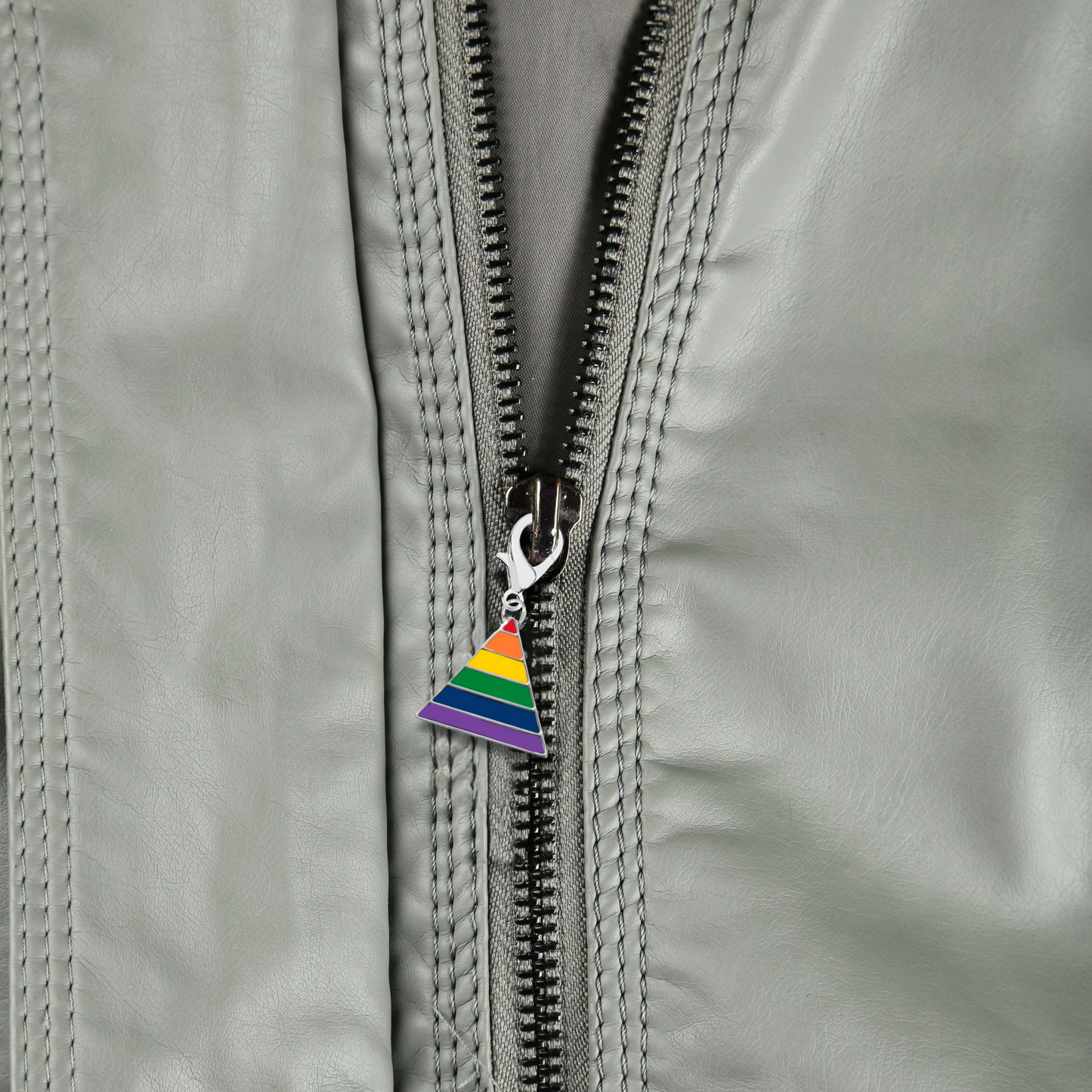 Bulk Rainbow Triangle Shaped Hanging Charm, LGBTQ Gay Pride Awarenesss, LGBTQ Gay Pride Awareness