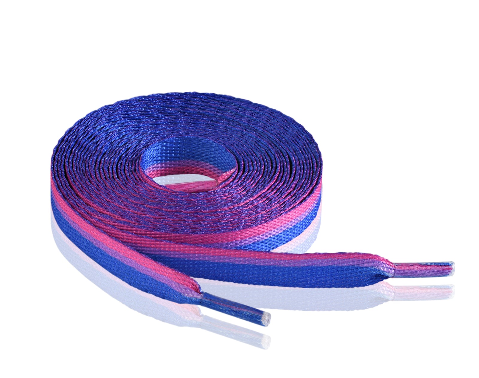 Wholesale Bisexual Shoelaces, Gay Pride Bisexual Flag Laces in Bulk