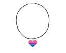 Black Cord Wholesale Bisexual Heart Necklaces Wholesale