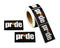 Black Rectangle Bulk Rainbow Pride Stickers, LGBTQ Gay Pride Awareness