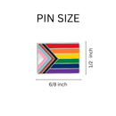 Bulk Pack of Daniel Quasar Flag Lapel Pins - Affordable LGBTQ Pride Accessories