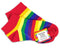 Bulk Pack Rainbow Ankle Socks - Unleash Colorful LGBTQ Steps!