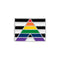 Wholesale Bulk Pack of Straight Ally Heterosexual Flag Pins - Show Your Support in Style