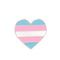 Bulk Transgender Heart Shaped Pins - Budget-Friendly LGBTQ Tribute Pins