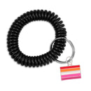 Gay Pride LGBTQ Charm Elastic Keychain Bracelets (Pick Your Charm)