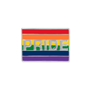 PRIDE Rectangle Rainbow Pins, LGBTQ Gay Pride Awareness Pins in Bulk