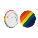 Rainbow Flag Button Pins, Gay Pride Flag Pins