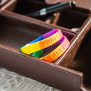 Rainbow Gay Pride Silicone Bracelets, Rainbow Wristband for LGBTQ PRIDE