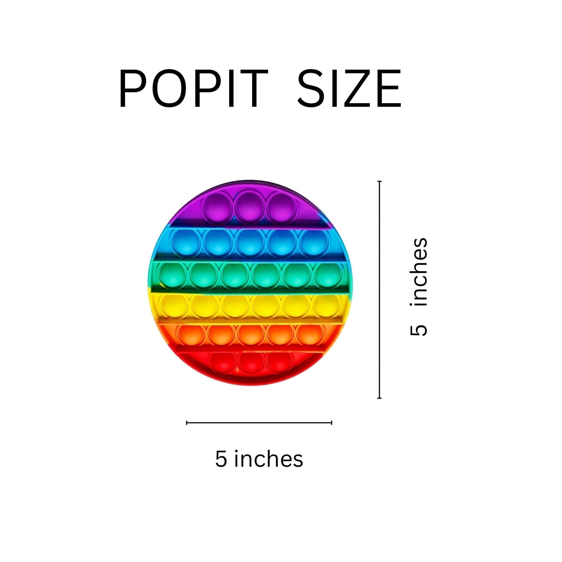 Rainbow Popit Toy, Gay Pride Flag Toys in Bulk, Rainbow Flag Toys