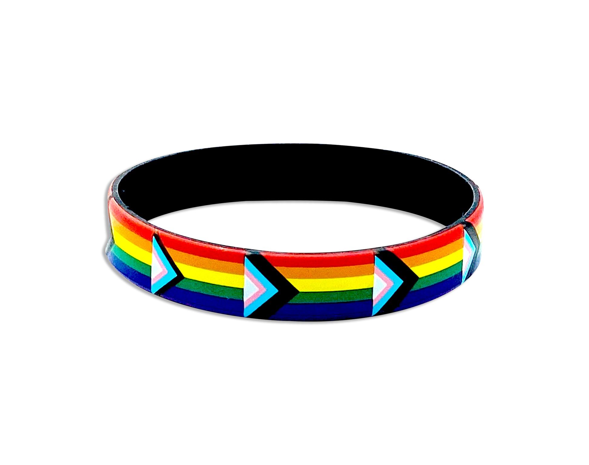 Daniel Quasar Flag Silicone Bracelet Wholesale, Gay Pride Wristbands