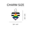 Straight Ally LGBTQ Pride Charm Bracelet, Wholesale, Parade Events