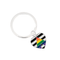 Straight Ally, Heterosexual Ally Heart Key Chains in Bulk Wholesale, Gay Pride Awareness Jewelry