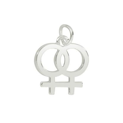 Same Sex Female Symbol Lesbian Charms - We Are Pride Wholesale